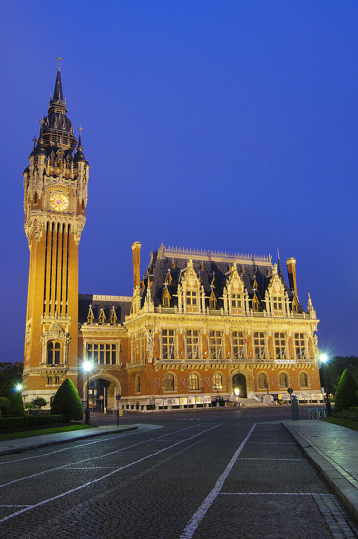 Town Hall, Calais. Pas-de-Calais, Nord-Pas de Calais, France