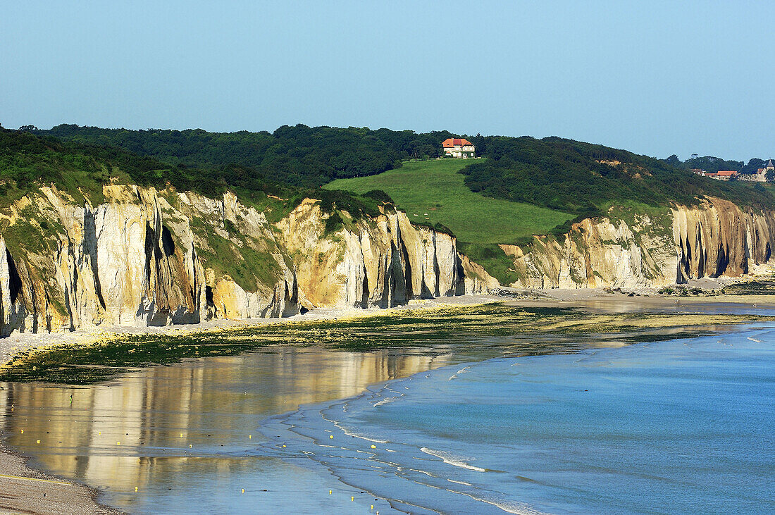 Landscape near Dieppe. Seine-Maritime, Haute-Normandie, France