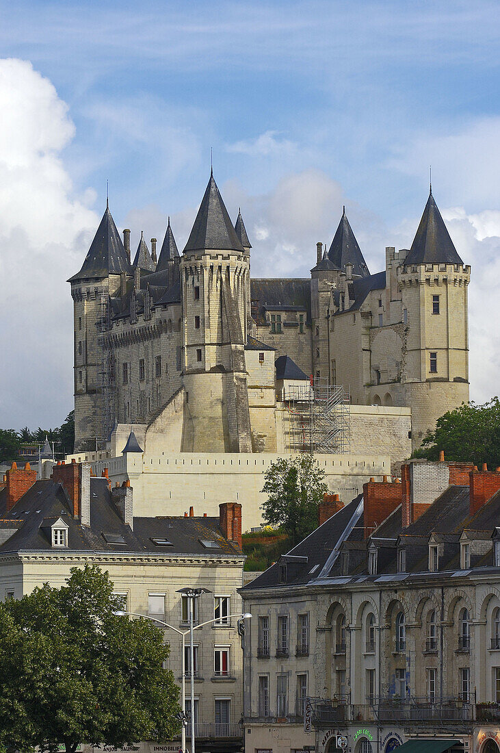 Saumur Castle Chateau de Saumur  Maine-et-Loire  Saumur  Loire Valley  France