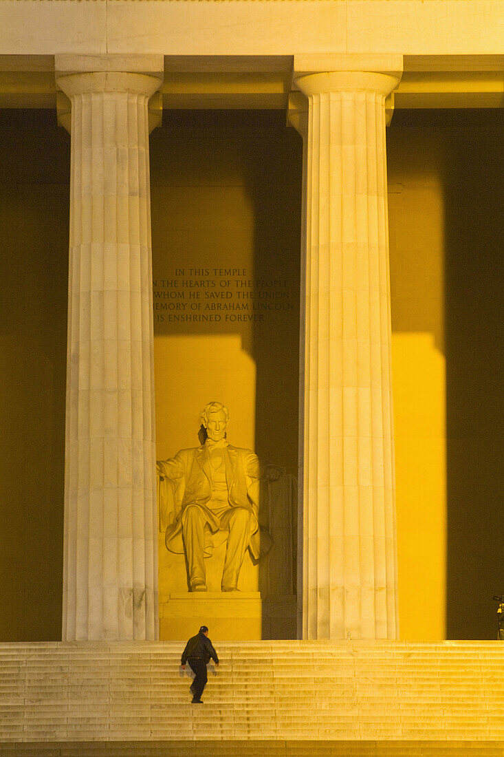 The Lincoln Memorial, Washington D C, U S A