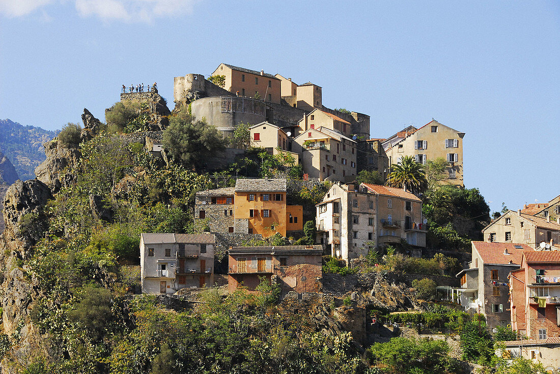 Corte. Haute-Corse, Corsica, France