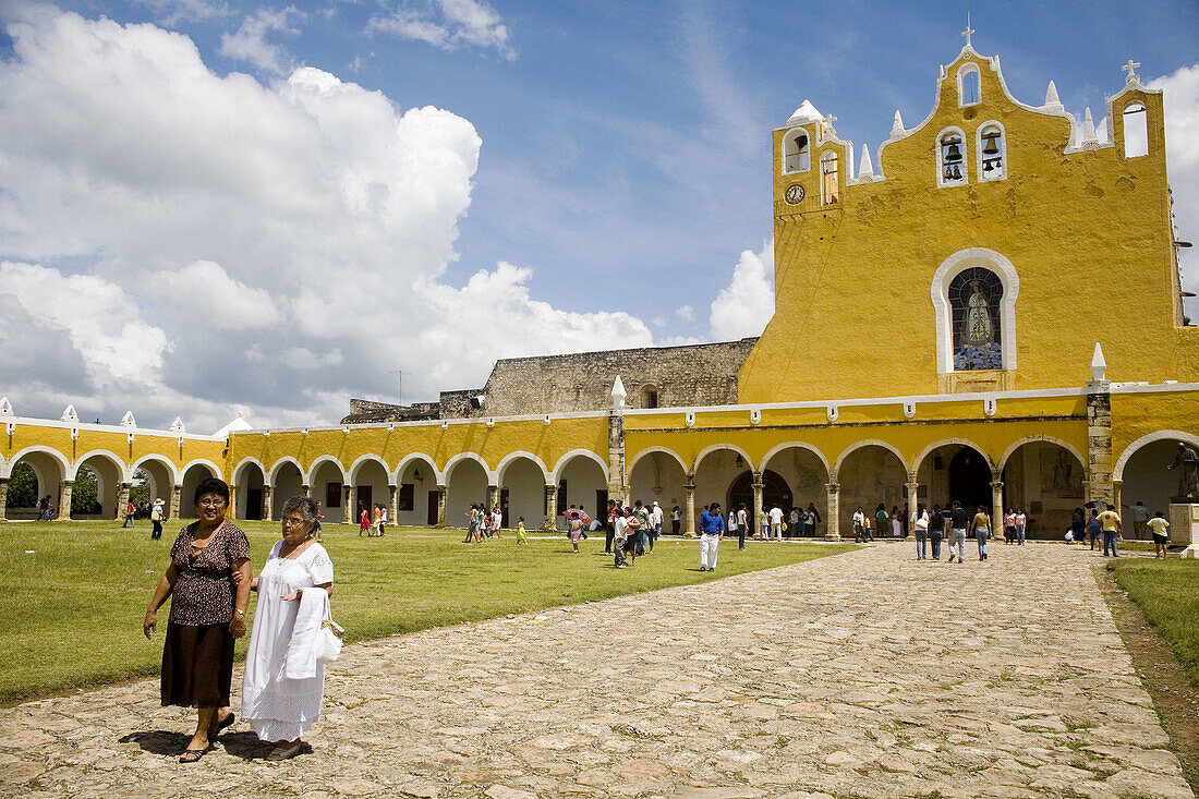 Monastery of St. Antony of Padua, Izamal. Yucatan, Mexico