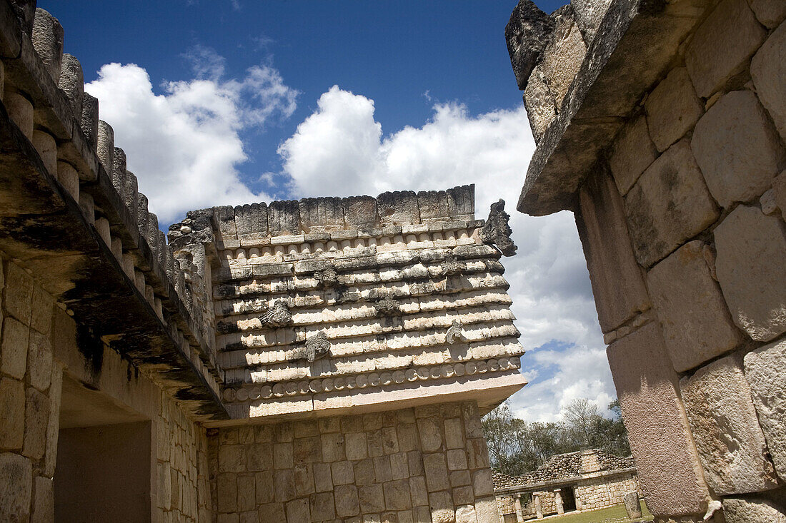 Pre-Columbian mayan ruins of Uxmal. Yucatan, Mexico