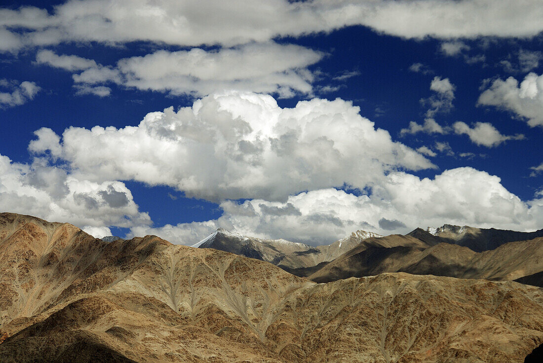 The landscape of Ladakh, also called a alpine desert lies on a elevation of about 3500 m There is hardly any vegetation and summers are short and dry