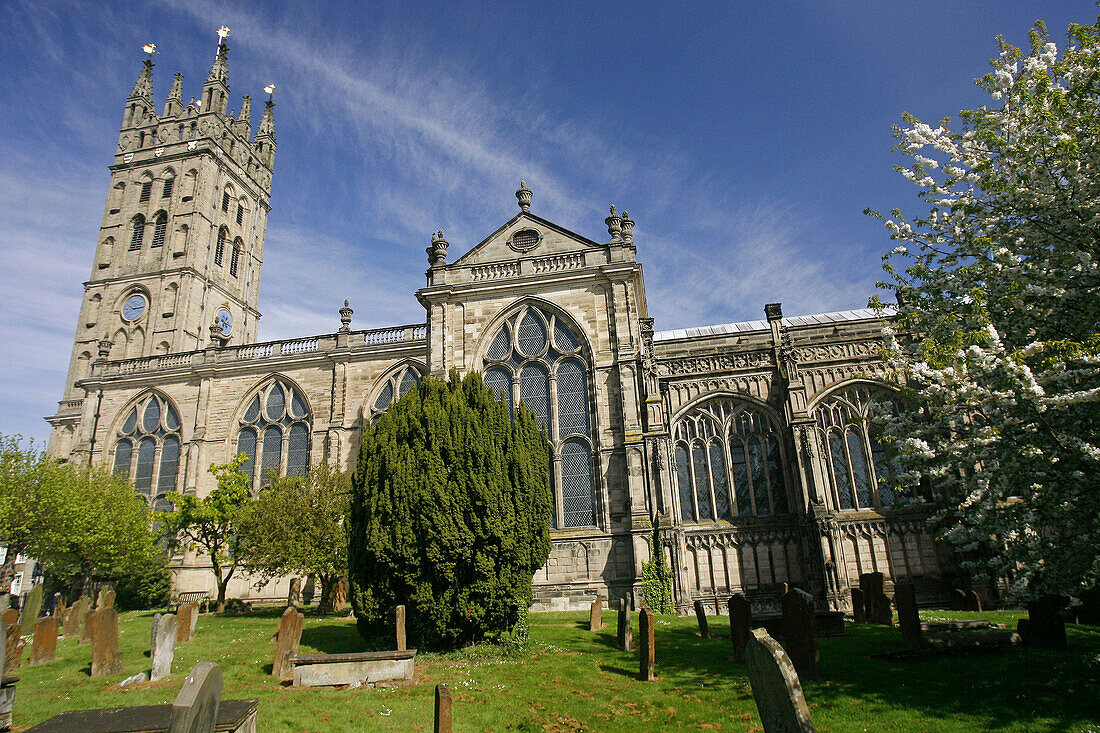 St Marys church, Warwick, England, UK