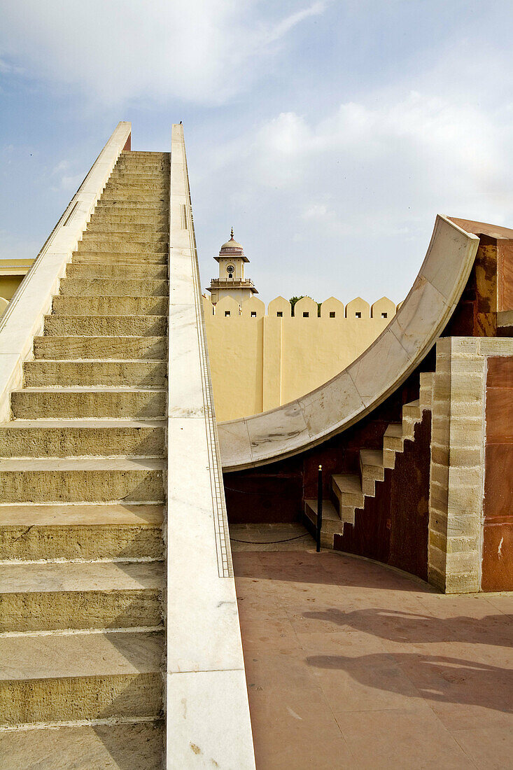 Laghu Samrat Yantra, Jantar Mantar, Jaipur, Rajasthan, India
