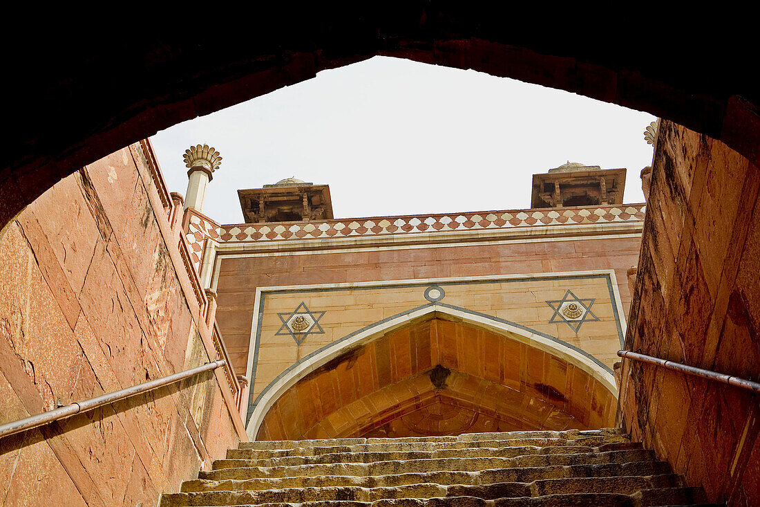 Stairway to Humayuns Tomb, New Delhi, India