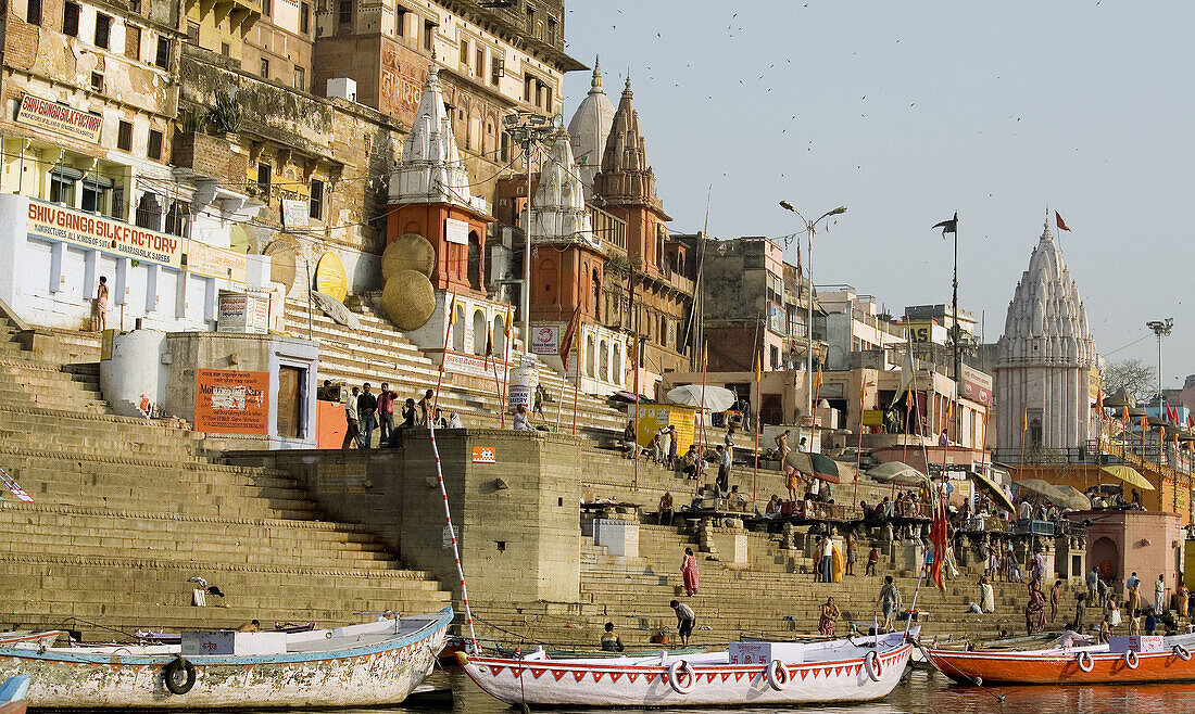 Prayag Ghat, Varanasi, Uttar Pradesh, India