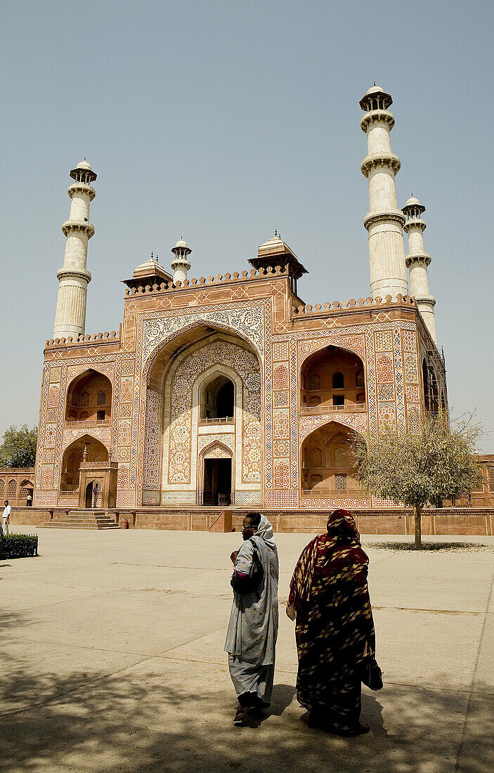 Sikandra, Akbars Mausoleum, Agra, Uttar Pradesh, India