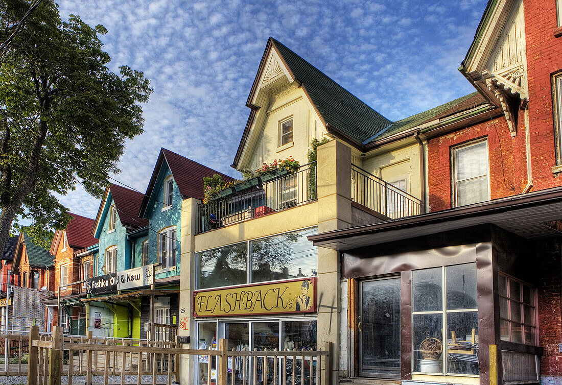 Houses, Kensington District, Toronto