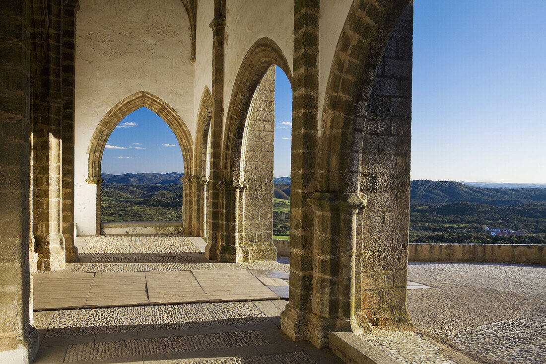Church of Nuestra Señora del Mayor Dolor, Aracena. Huelva province, Andalusia, Spain