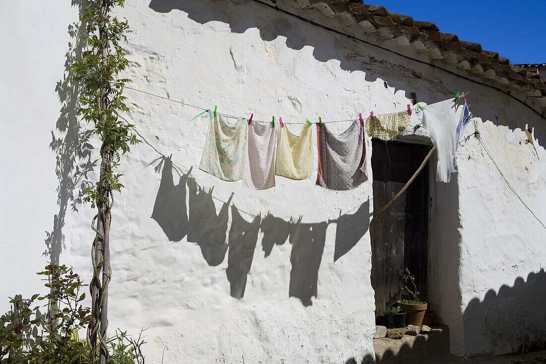 Linares de la Sierra, Sierra de Aracena y Picos de Aroche Natural Park. Huelva province, Andalucia, Spain