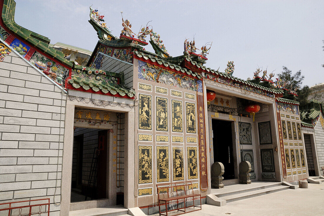 Chinese temple in NanAo Island, China