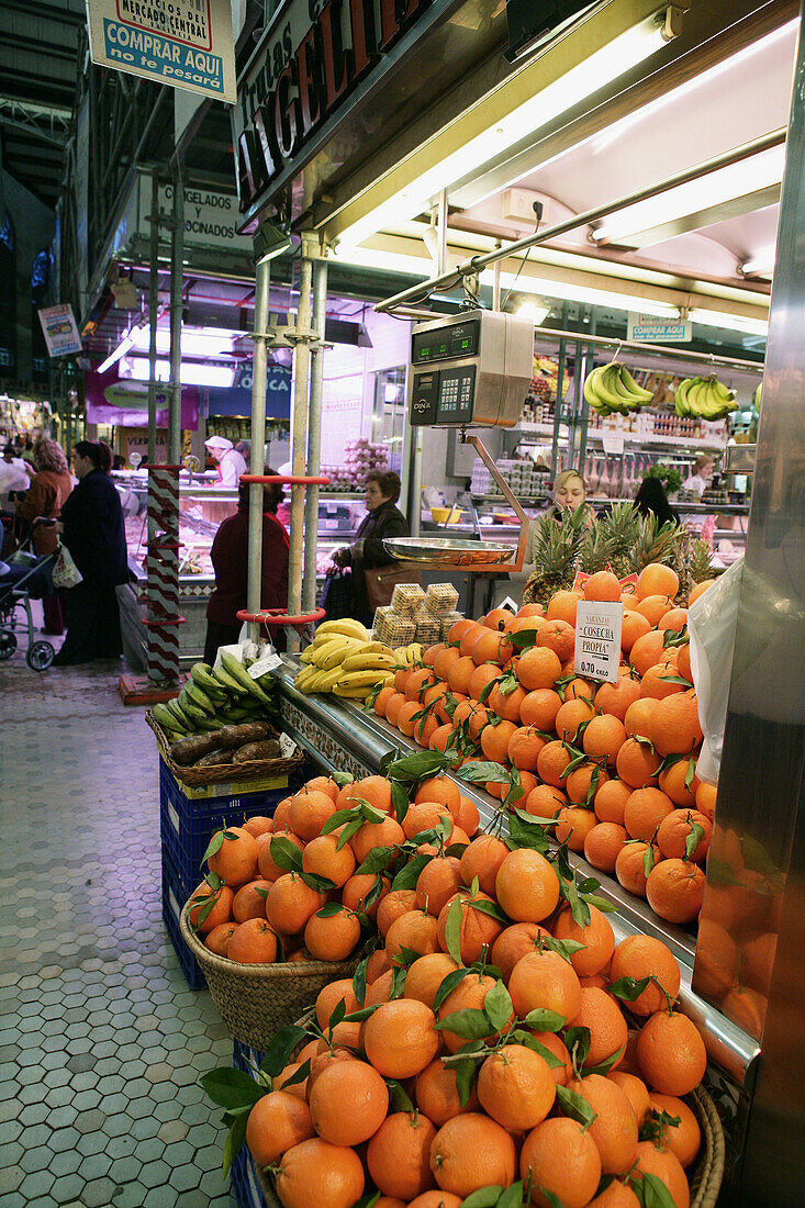 Zentraler Markt in Valencia