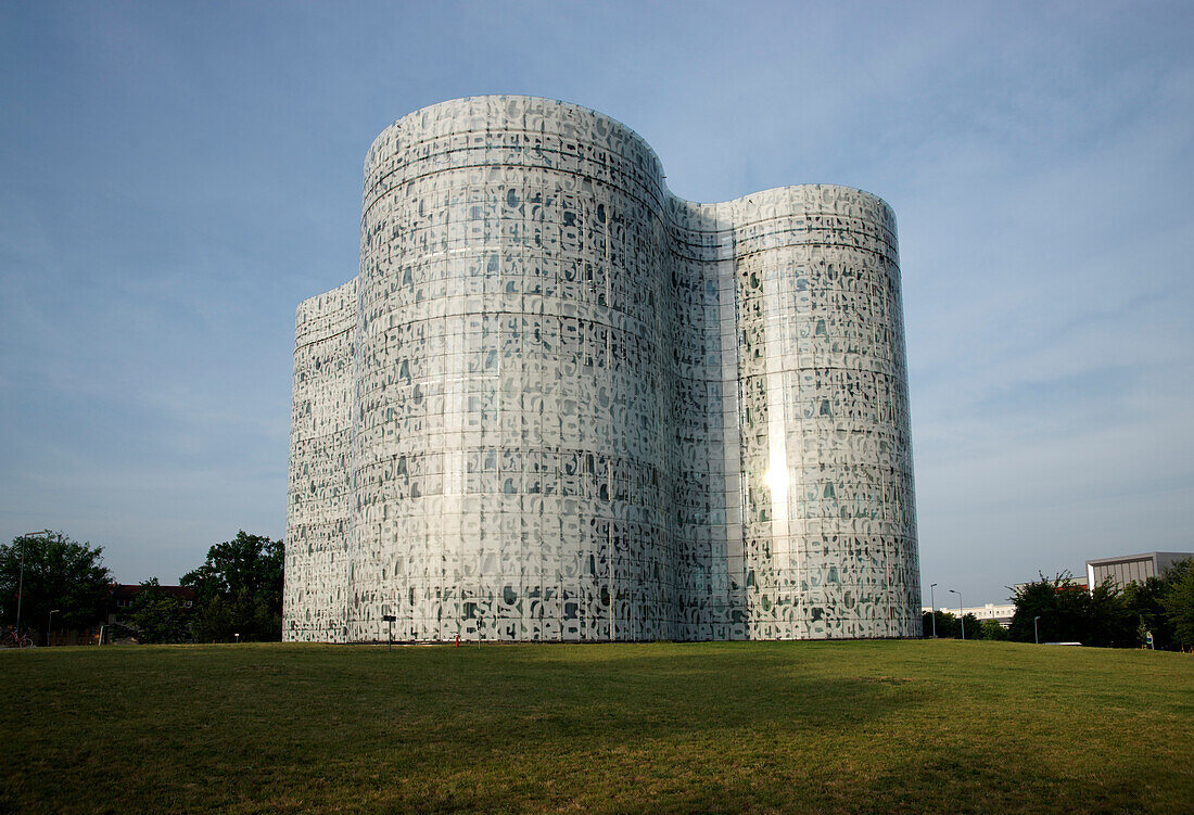 University library, Technical University, Cottbus, Brandenburg, Germany