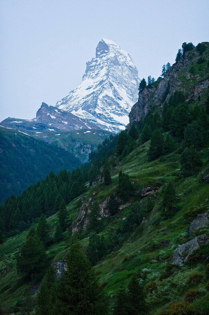 Matterhorm, Zermatt, Kanton Wallis, Schweiz