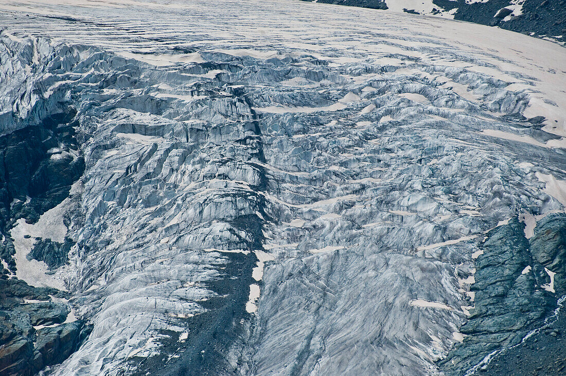 Gornergletscher, Walliser Alpen, Zermatt, Kanton Wallis, Schweiz