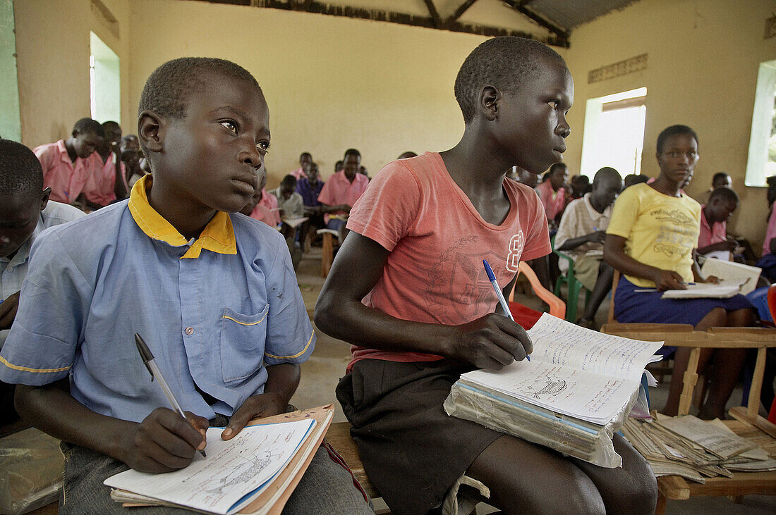 Africa, Child, Children, Color, Colour, Education, Horizontal, Sahara, School, Sub, D63-763700, agefotostock