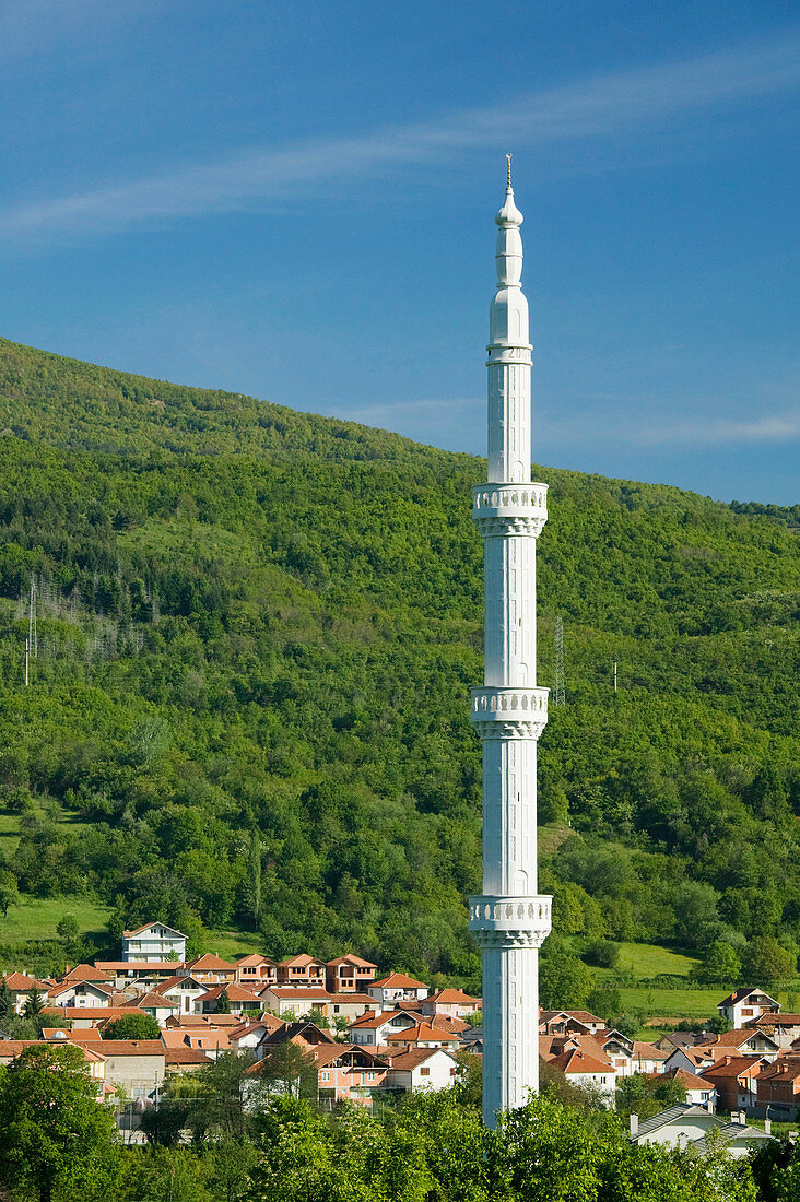 Macedonia. Gorna Banjica. Muslim Village of Gorna Banjica under the Sar Plnina Mountains