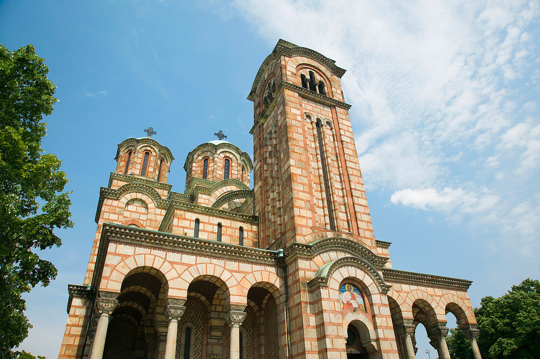 Serbia. Belgrade. Sveti Marko Church