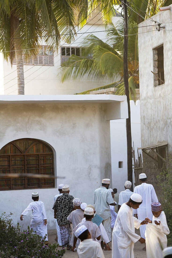 Muslims, Lamu, Kenya