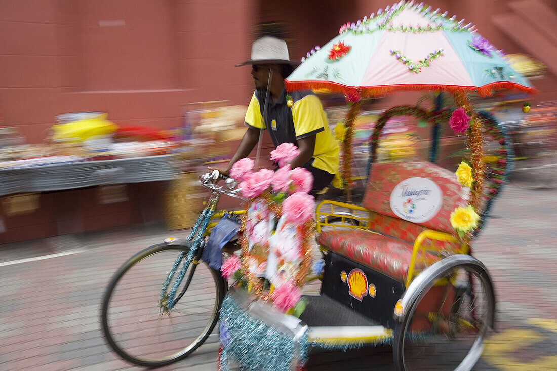 Cycle Rickshaw, Melaka (formerly Malacca), Malaysia