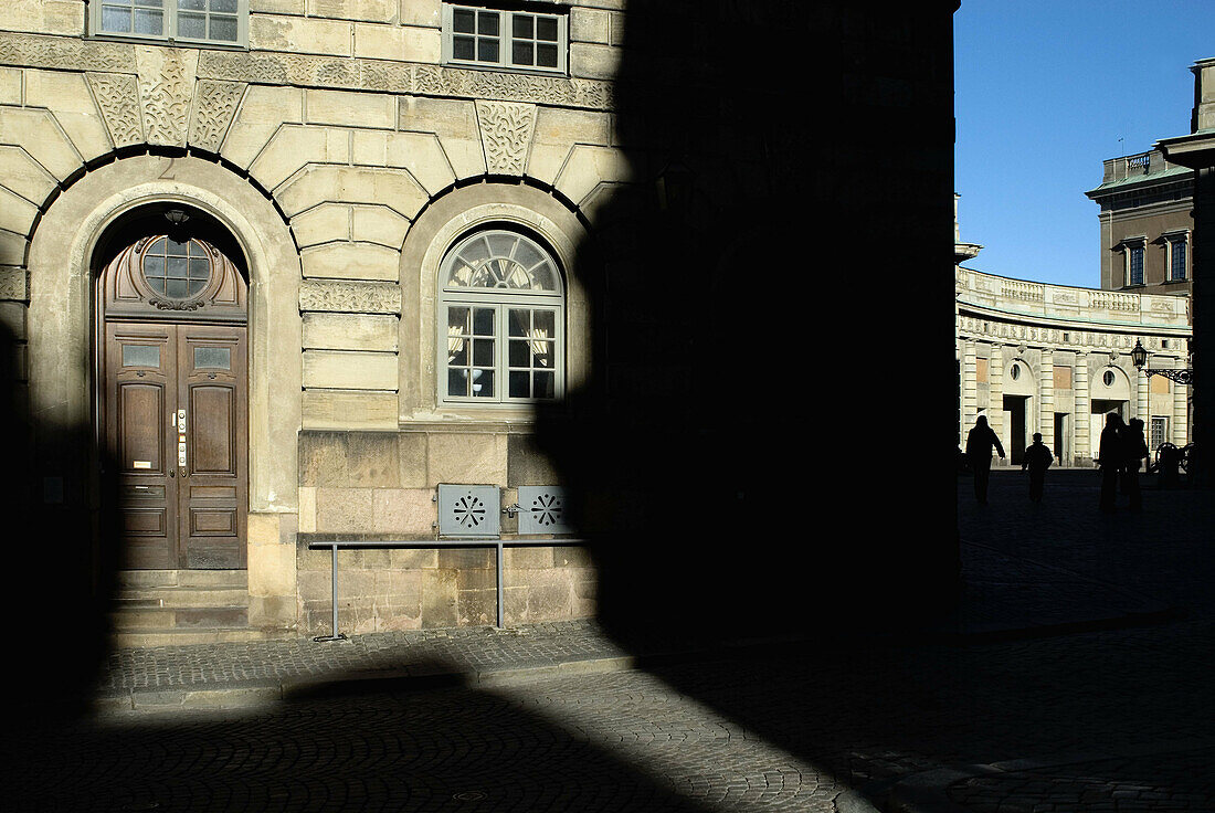 Aussen, Draussen, Dunkel, Europa, Farbe, Fassade, Fassaden, Haus, Häuser, Schweden, Stadt, Städte, Stockholm, Straße, Straßen, Tageszeit, V07-702644, agefotostock