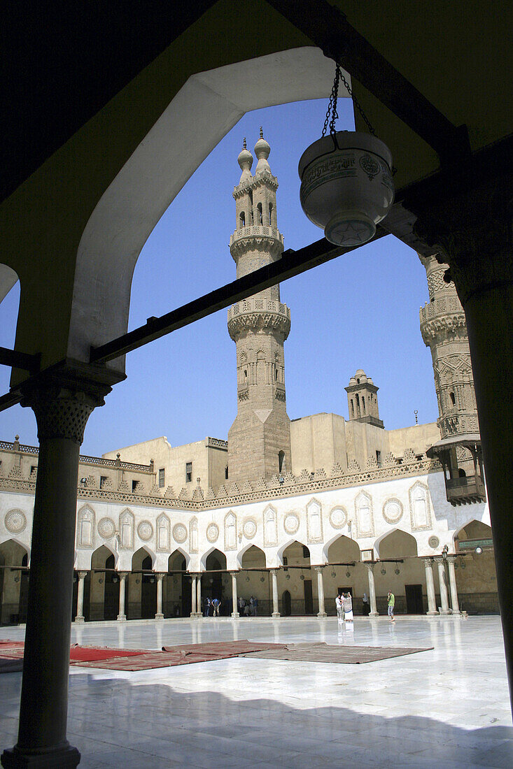 mosque and Universit Al-azhar, Cairo, Egypt