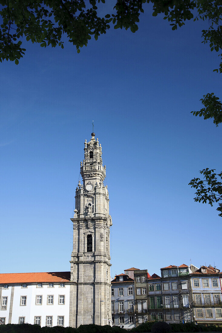 Clérigos Tower, Porto Old Town UNESCO World Heritage, Portugal