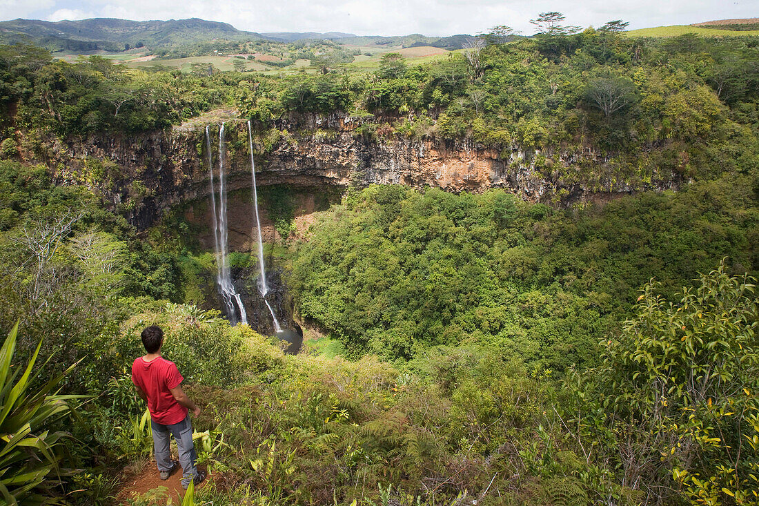 Mauritius, Chamarel falls