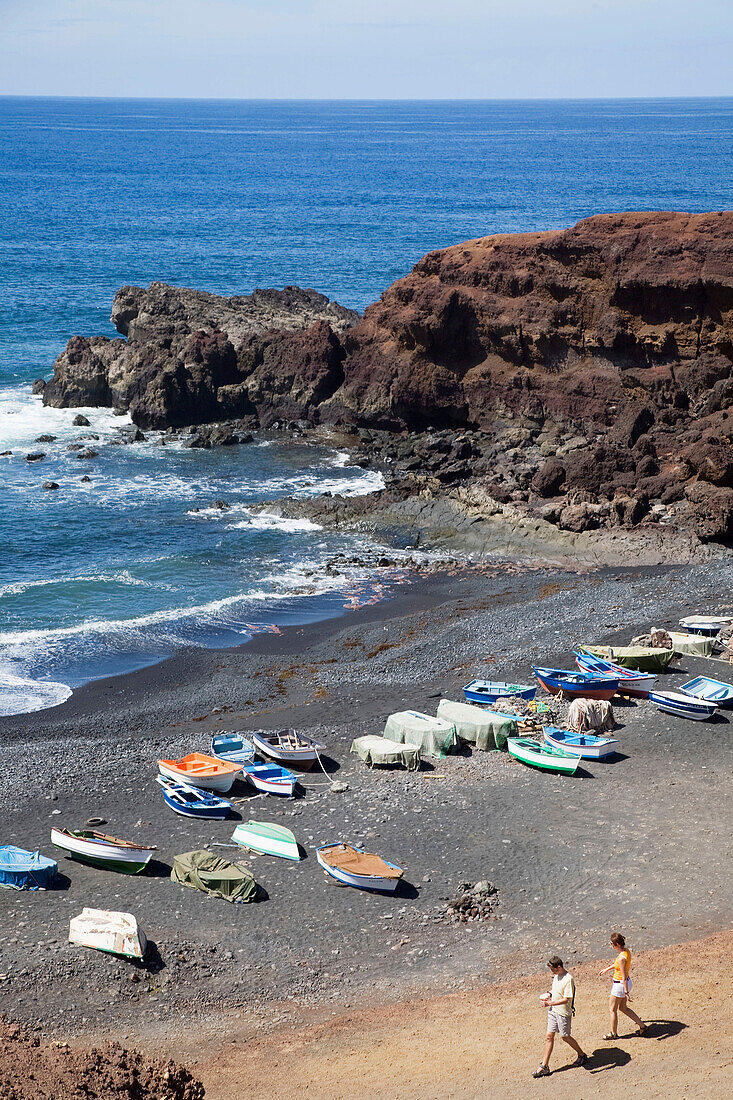 Spain, Canary Islands, Lanzarote, El Golfo