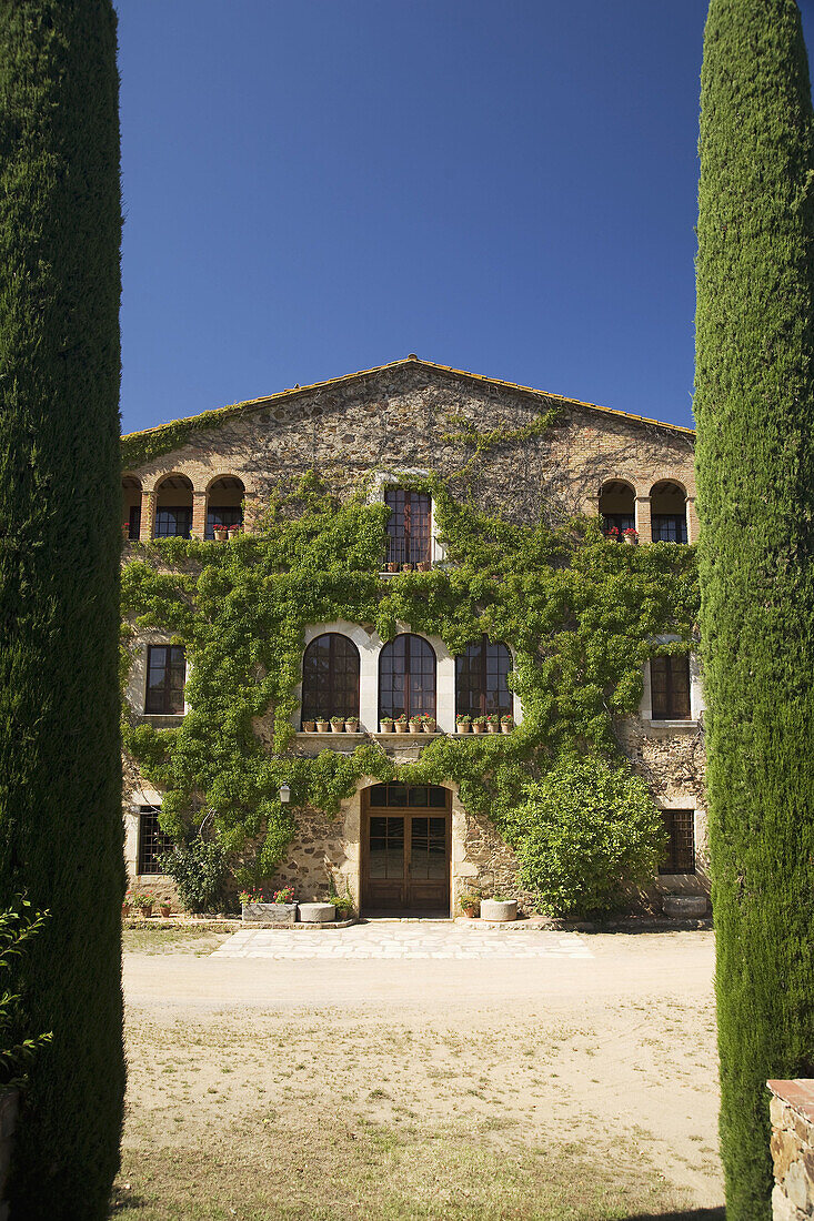 Mas Pla, home of journalist and author Josep Pla, Llofriu, Palafrugell. Emporda, Girona province, Catalonia, Spain