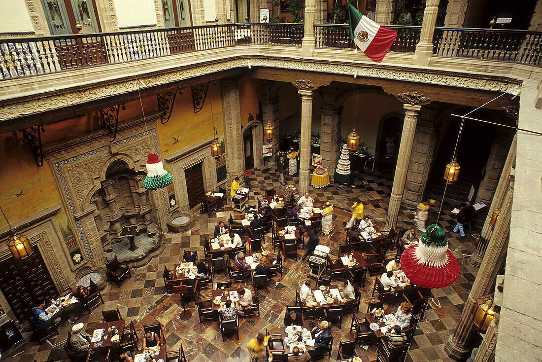 Casa de los Azulejos (House of Tiles) restaurant. Mexico City, Mexico