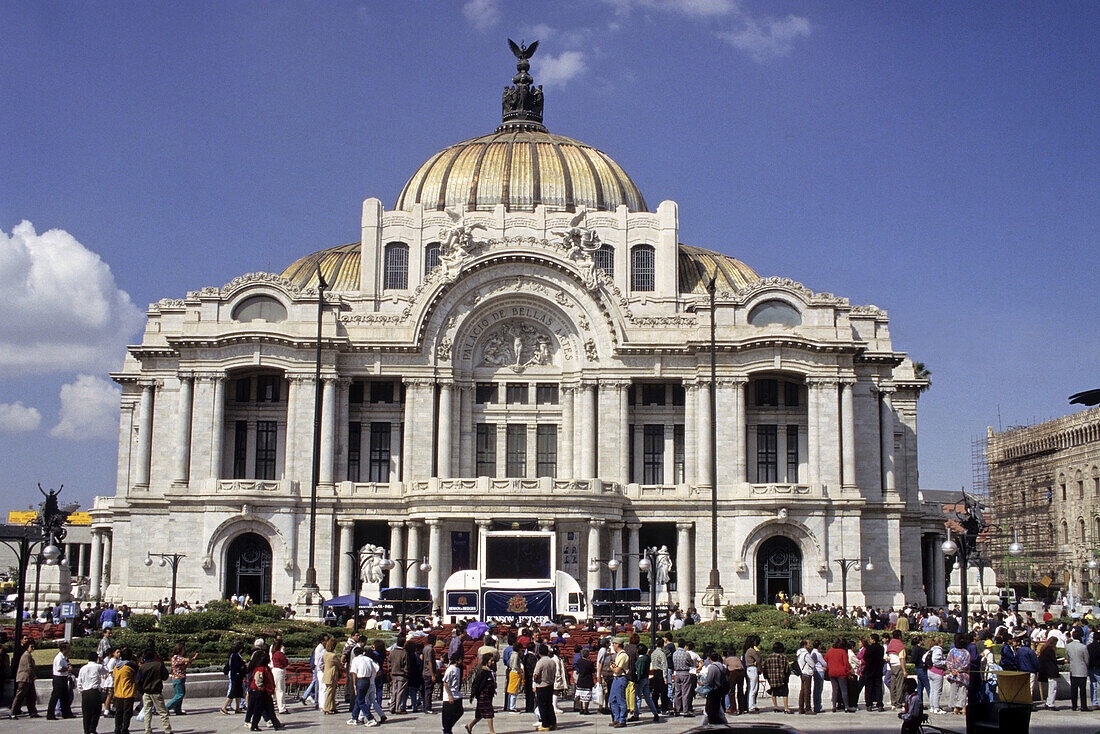 Palacio de Bellas Artes. Historical Centre. Mexico City. Mexico.