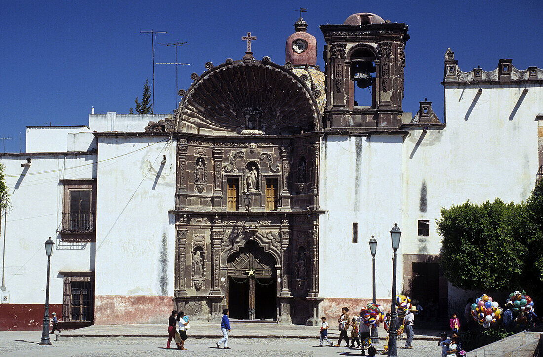 Church. San Miguel de Allende. Guanajuato. Mexico.