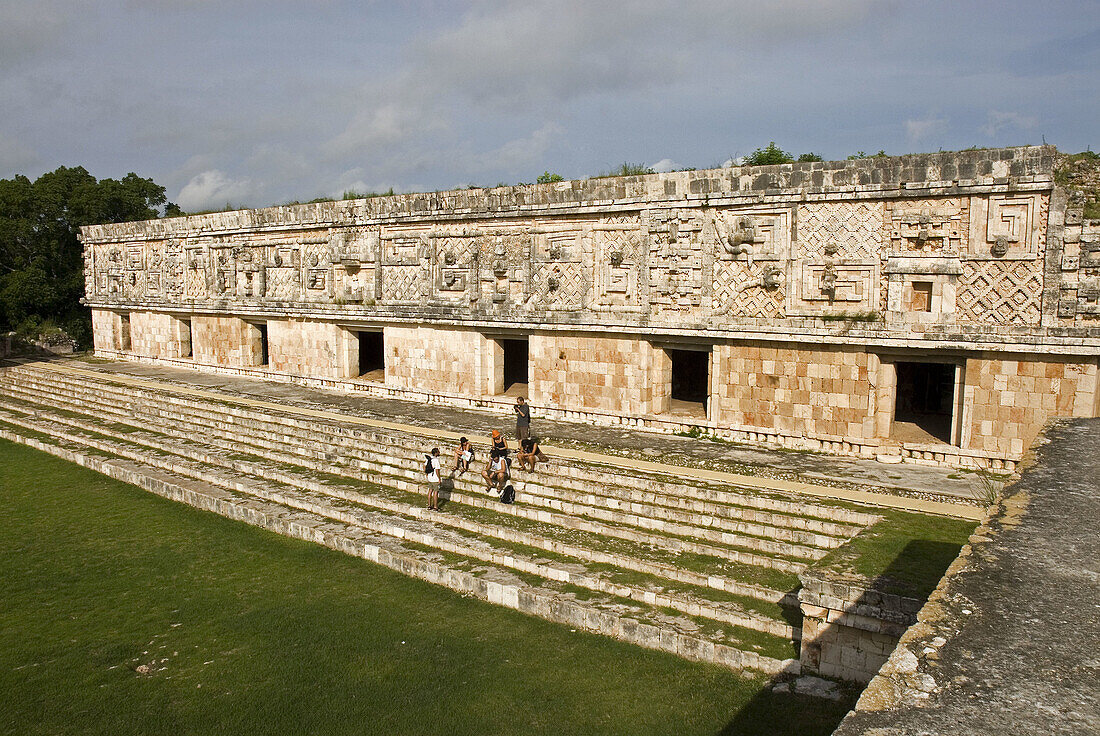 Mayan ruins. Puuc Road. Uxmal. Yucatan. Mexico.