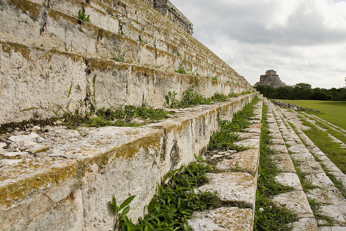 Mayan ruins. Puuc Road. Uxmal. Yucatan. Mexico.