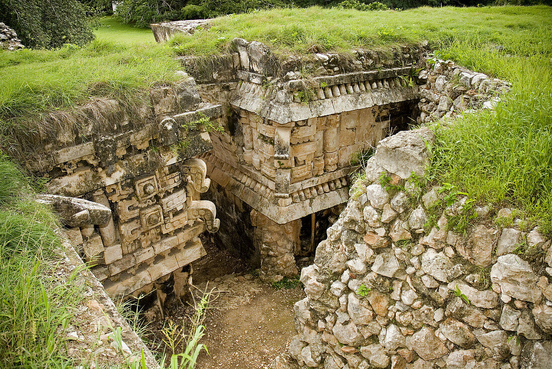 Mayan ruins. Labná. Puuc Road. Yucatan. Mexico