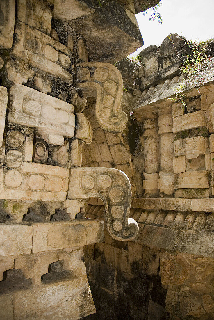 Mayan ruins. Labná. Puuc Road. Yucatan. Mexico