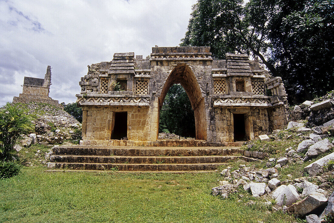 Mayan ruins. Labna. Puuc Road. Yucatan. Mexico
