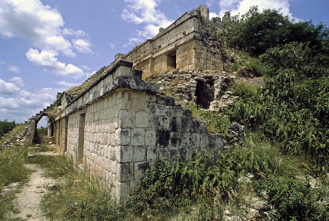 Edzná, Maya archaeological site. Campeche, Mexico