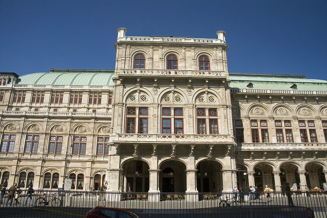 Staatsoper (Vienna State Opera) building, Vienna. Austria