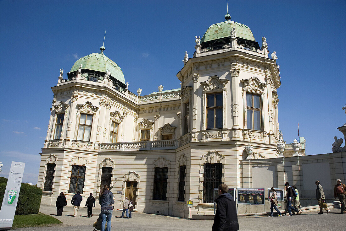 Belvedere Palace, Vienna. Austria