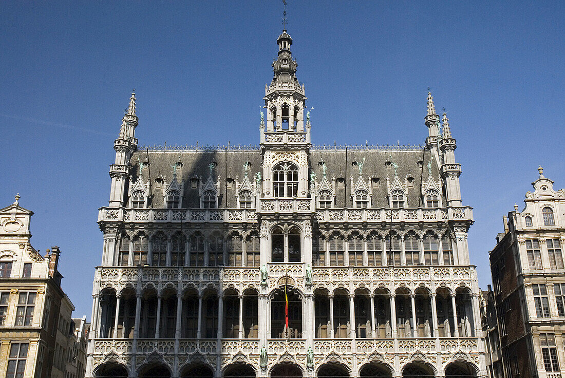 Maison du Roi building, Grand Place. Brussels, Belgium