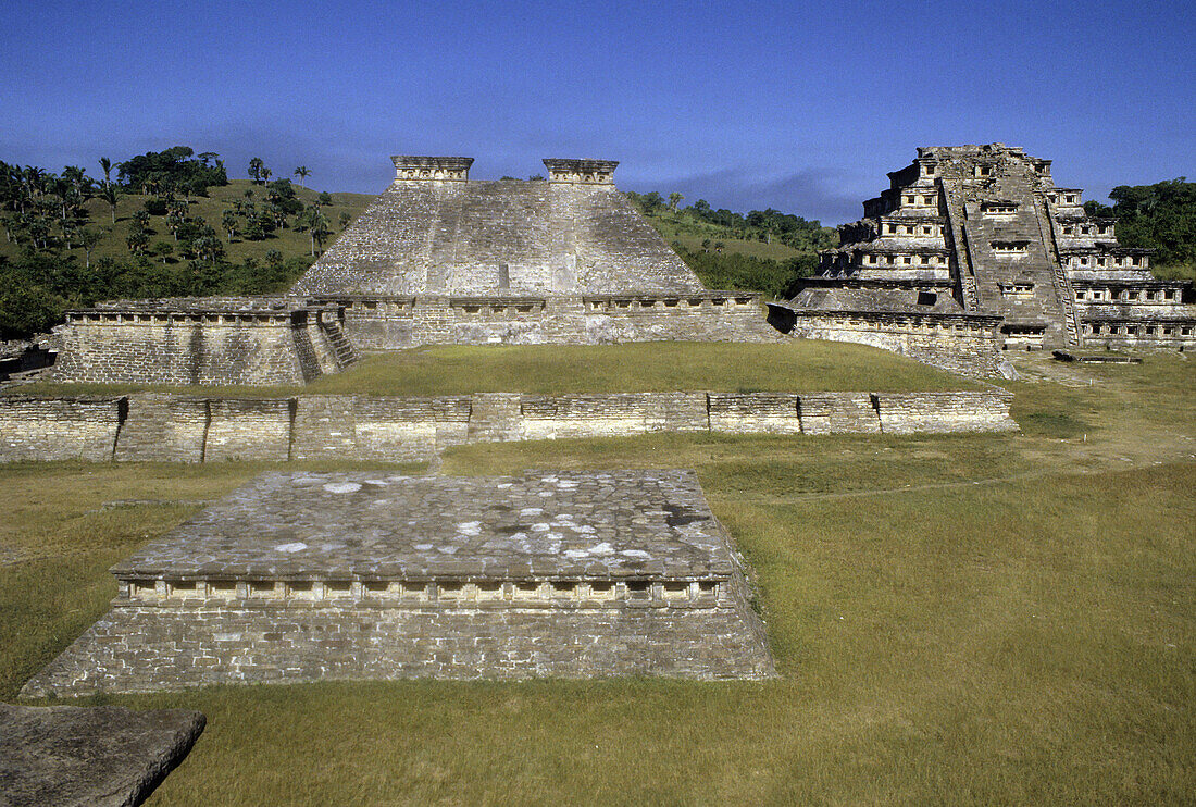 El Tajín pre-Columbian archaeological site. Veracruz, Mexico