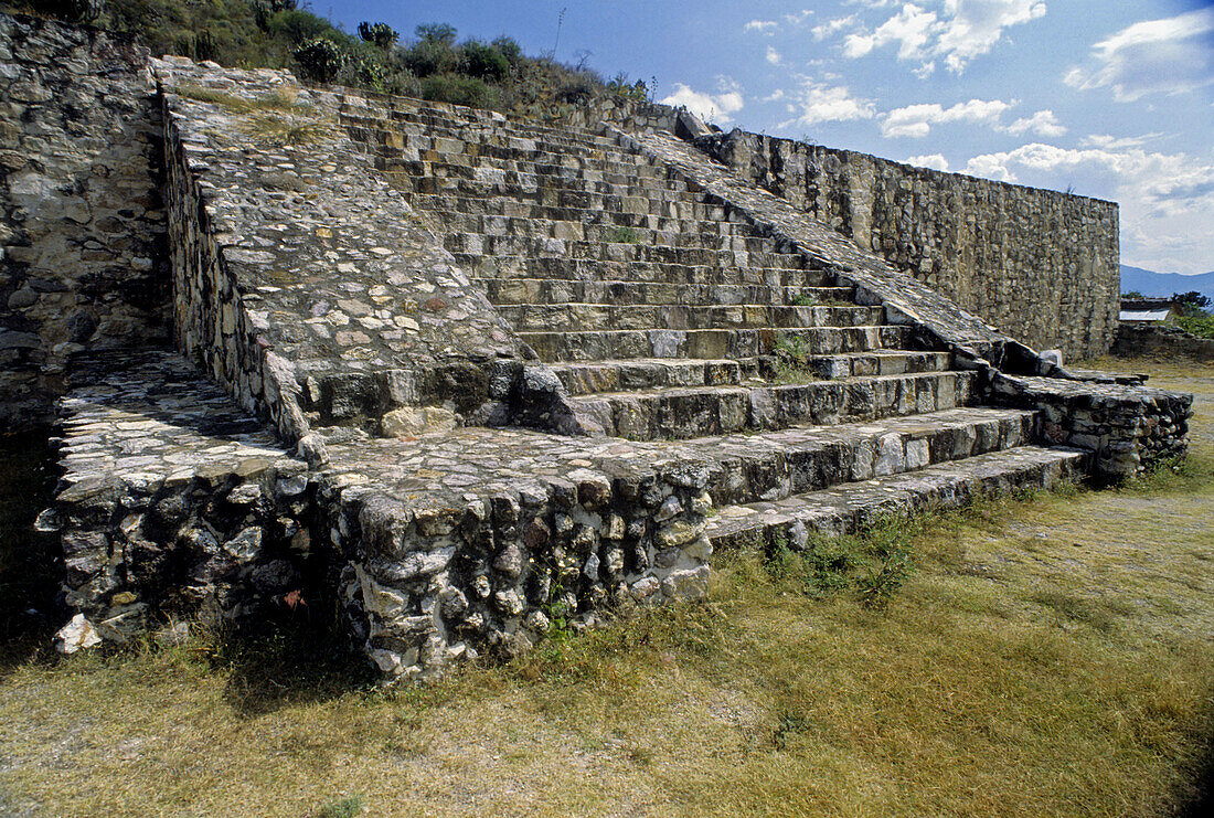 Teotitlán pre-Columbian archaeological site. Oaxaca, Mexico