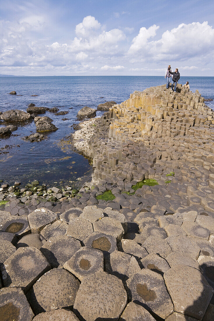 Giants Causeway in Northern Ireland, UK