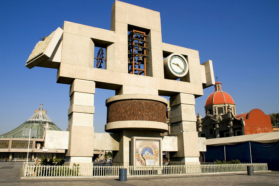 The Carrillón of Basilica Our Lady of Guadalupe.Mexico City.