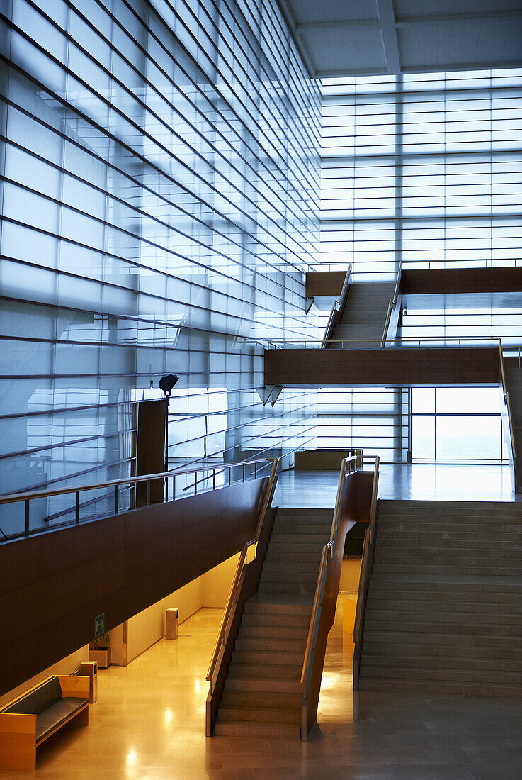 Convention center,  Kursaal Center. San Sebastian,  Guipuzcoa,  Basque Country,  Spain