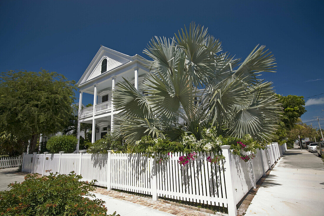 Private home at Frances and Flemin St., Key West, Florida, USA